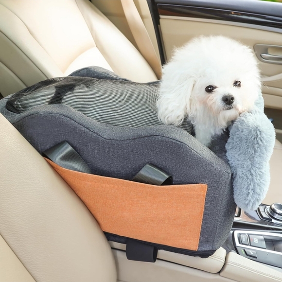 Dog Car Seat for Small Dog Center Console Seat Pet Booster Seat NWOT - Picture 7 of 7